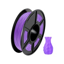 Sunlu Tpu 3d Yazıcı Filamenti 1,75 Mm Boyutsal Doğruluk +/- 0,02 Mm 0,5 Kg 1,1 Lbs Makara, Mor