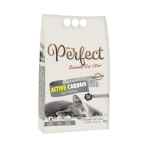 Perfect Aktif Karbonlu İnce Taneli Bentonit Kedi Kumu 10 L