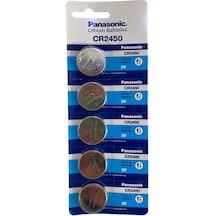 Cr2450 Lityum 3v Düğme Pil 5 Li Kartela 5 Adet