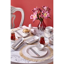 Neva N3257 Berry 26 Parça 6 Kişilik Kahvaltı Takımı-Kazayağı Beyaz Neva N3257 Berry 26 Parça 6 Kişilik Kahvaltı Takımı-Kazayağı Beyaz