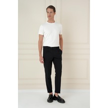 Efor P 1162 Slim Fit Siyah Klasik Pantolon Siyah