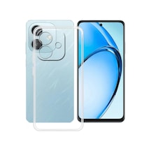 Newface Oppo A3 Kılıf Lüx Şeffaf Silikon