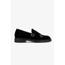 Valmenti Erkek Hakiki Deri Siyah Süet Casual Ayakkabı 325 13153-86v Erk Ayk Sk24-25 Sıyah Suet SIYAH SUET Siyah