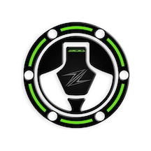 Kawasaki Z300 Yeşil Siyah Depo Kapak Pad