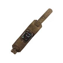 Newface Apple Watch 42mm Nl17 Deri Kordon - Kahverengi