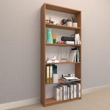 Rafkestir Asya Suntalam Kitaplık ( 80 X 180 Cm ) Bambu ( Mat )