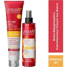 Hibiscus & Shea Butter Kıvırcık Ve Dalgalı Saçlara Özel Saç Bakım Seti-sülfatsız-vegan