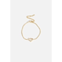 Kalpli Zincir Bileklik Gold