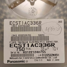 Ecst1ac336r 33mf 10v Panasonıc Tantal Kondansatör 67 Adet