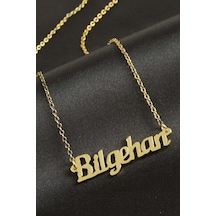 Bilgehan - 875 - İsimli - Glblseme - Kolye -sarı altın