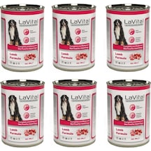 La Vital Kuzu Etli Yetişkin Köpek Konservesi 6 x 400 G