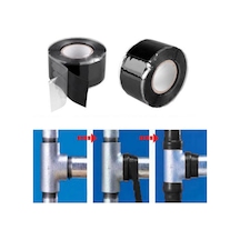 150cm Bant Yaması Güçlü Güçlü Kauçuk Su Geçirmez Conta Tamir Bandı Rulosu