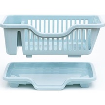 Novahub Yeşil Bulaşık Kurutma Rafı Mutfak Eşyaları Damlalıklı Raf Drenaj Tahtası Tezgah Yemek Takımı Organizatör Mutfak Depolama Raf Araçları Yeşil Yeşil