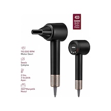 Gri Bldc Turbo Motor Saç Kurutma - Şekil Makinesi 1500w 3-kdm.hız 4-kdm.ısıayar Sıcak-ılık-hafif-soğ