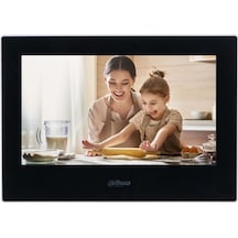 Dahua VTH5321GB-W 7" ANDROİD W-Fi Dokunmatik Ekranlı Çok Yönlü Mikrofon Villa Tipi Intercom İç Ünite Siyah