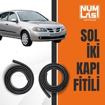 Nissan Almera Hatchback 2000-2006 Sol Ön Ve Arka Kapı Fitili-a Kalite-numlas-nm5465