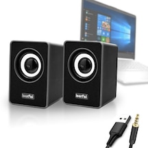 N7 Bilgisayar Hoparlörü Pc Laptop Usb Speaker 1+1 Ses Sistemi