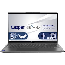 Casper Nirvana X700.5500-8V00T-G-F R5-5500U 8 GB 500 GB NVME SSD 15.6" W11H Dizüstü Bilgisayar
