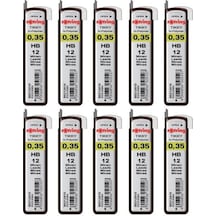 Rotring Min Hi-Polymer Uç Hb 0.35 MM 10 Adet