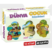 Mavi Deniz Dünya Çocuk Klasikleri Okuma Seti