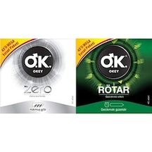 Zero 45'li Prezervatif Ve Okey Rötar 45'li Prezervatif