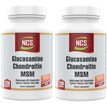 Ncs Glucosamine Chondroitin Msm 120 Tablet x 2 Kutu Boswellia