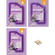 Lgs 8. Sınıf Matematik Fen Ve Türkçe Etkinlikli Ders Föyleri 3lü Set