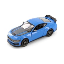 Kinsmart 2027 Ford Mustang Dark Horse Mavi 1/38 Model Araba