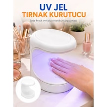 Kalıcı Oje Kurutucu Mini Uv Işınlı Taşınabilir Hızlı Ve Pratik Oje Kurutucu Yeni Nesil
