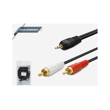 Hdx1032 4408 Aux/2rca 5 Mt Jaklı Kablo