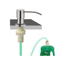 Westworld Nikel Mutfak Lavabo Sabunluk - Gümüş Gümüş