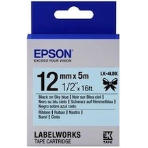 Epson LK-4YBF Flour Sarı Üzeri Siyah 12 M M 9 M Etiket