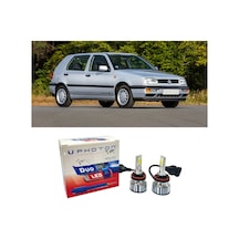 Vw Golf 3 Sis Far Ampulü H3 Duo Yeni Seri Beyaz 1993-1999