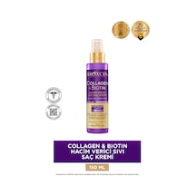 Bioxcin Collagen & Biotin Ekstra Hacim Sıvı Saç Kremi 150 ml - Kolajen Biotin İnce ve Seyrek Saçlar