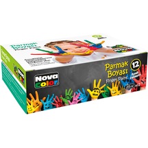 Nova Color Parmak Boyası 12 Renk x 25 ML