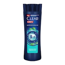 Men 3 İn 1 Şampuan & Duş Jeli Ferahlatıcı Mentol Etkisi Saç Yüz Vücut İçin 350 Ml