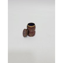 Antika Cloisonne Minyatür Kutu 5,5cm 019