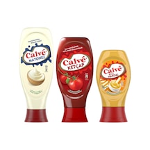 Calve Mayonez-ketçap-ballı Hardal 3 Lü Set