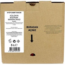 Eyüp Sabri Tuncer Bodrum Mandalinası Kolonyası 5 Lt Bag In Box