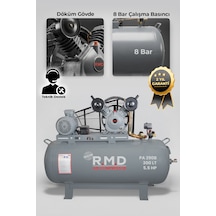 R.m.d Kompresör Hava Kompresörü Pistonlu 300 Lt 2 Kafa 8 Bar 5.5 Hp I Paı290b