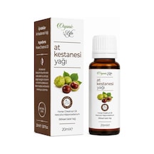 %100 Doğal At Kestanesi Yağı 20 Ml - Sıkılaştırıcı Ve Ferahlatıcı Cilt Bakım Yağı
