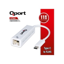 Qport Q-Tr45 Type-C To Rj45(Gigabit)Network Dönüştürücü