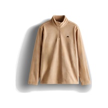 Ellesse 6wm1023-bg Erkek Yarım Fermuarlı Polar Bej