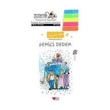 Gemici Dedem Sevim Ak 83 Sayfa Karton Kapak 1 Adet Fosforlu Transparan Kitap Ayraç 1 Paket
