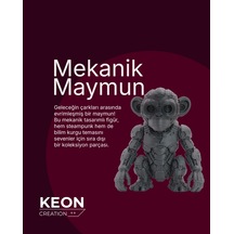 Mekanik Maymun Figür