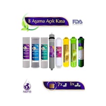Tüm Açık Kasalar İçin Uyumlu 8 Aşamalı Filtre Seti 80gbd Membran