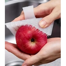 1 Adet Çok Amaçlı Mutfak Temizleme Fırçası - Sebze Ve Meyveleri Yıkamak İçin Ev Kullanımı İçin Plast