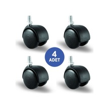 Gürçayhırdavat Gürçay Plastik Teker 3/8İnç Civatalı (4 Adet)