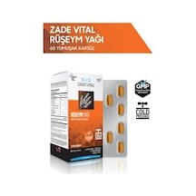 Zade Vital Ruşeym Yağı 500mg 60 Yumuşak Kapsül