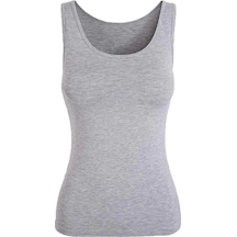 Saklımoda Şahinler Geniş Askılı Basic Atlet B801 Gri